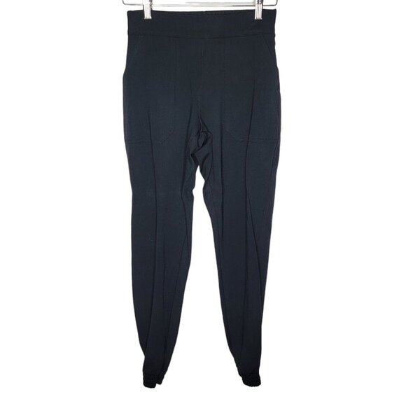 Spanx Small Black The Perfect Pant Ankle Jogger Pants Stretch Pull On‎ Women's S - Picture 1 of 7
